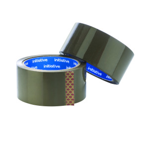 Initiative+Polypropylene+Packaging+Tape+48mmx66m+Buff+%286+Pack%29