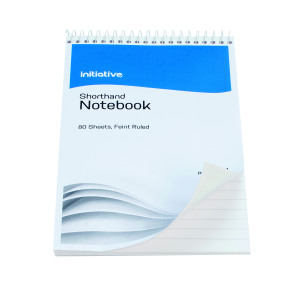 Initiative+Shorthand+Notebook+160+Pages+203x127mm+%288+x+5+Inch%29+60gsm+%2810+Pack%29