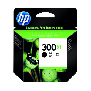 HP+300XL+InkJet+Cartridge+High+Yield+12ml+Black+CC641EE