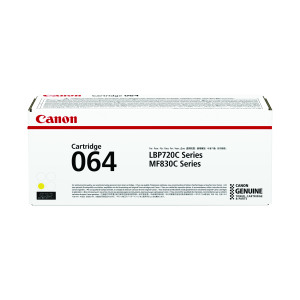 Canon+064+Toner+Cartridge+Yellow+4931C001