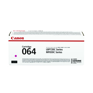 Canon+064+Toner+Cartridge+Magenta+4933C001