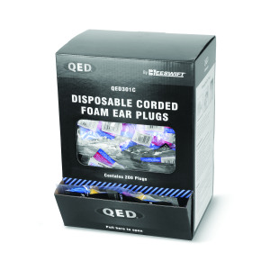 QED+Corded+Disposable+Ear+Plug+SNR39db+%28Pack+of+200%29+QED301C