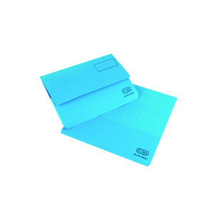 Elba+Strongline+Document+Wallet+Bright+Manilla+Foolscap+Blue+%2825+Pack%29+100090140