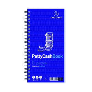 Challenge+Petty+Cash+Book+200+Duplicate+Slips+280x141mm+100080052