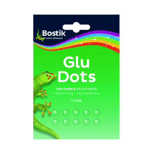 Bostik+Removable+Glue+Dots+%28Pack+of+12%29+30800951