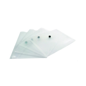 Q-Connect+Polypropylene+Document+Folder+A5+Clear+%28Pack+of+12%29+KF02470
