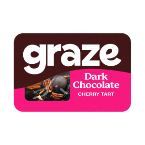 Graze+Dark+Chocolate+Cherry+Tart+Punnet+53g+%28Pack+of+9%29+1530