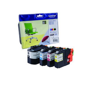 Brother+LC229XL+Inkjet+Cartridge+High+Yield+Multipack+CMYK+LC229XLVALBP