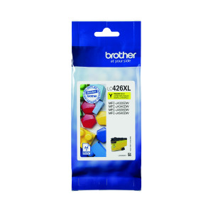 Brother+LC426XLY+Inkjet+Cartridge+High+Yield+Yellow+LC426XLY