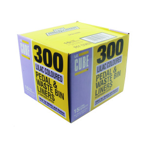 Le+Cube+Pedal+Bin+Liner+Dispenser+%28Pack+of+300%29+0362