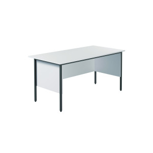 Serrion+Rectangular+4+Leg+Desk+1500x750x730mm+White+KF800018