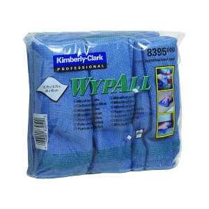 Wypall+Microfibre+Cloth+Blue+%28Pack+of+6%29+8395