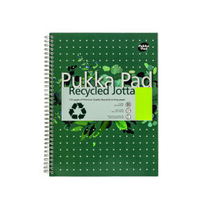 Pukka+Pad+Recycled+Ruled+Wirebound+Notebook+110+Pages+A4+%283+Pack%29+RCA4100