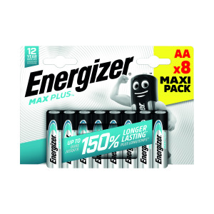 Energizer+Max+Plus+AA+Battery+%28Pack+of+8%29+E303322300