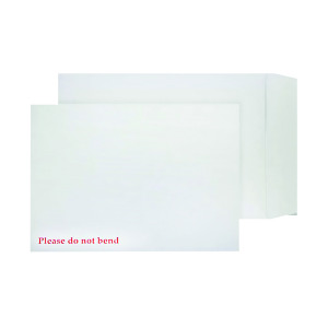 Q-Connect+C4+Envelopes+Board+Back+Peel+and+Seal+120gsm+White+%28Pack+of+125%29+KF3525