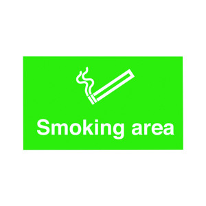 Safety+Sign+Smoking+Area+300x500mm+PVC+MA04729R