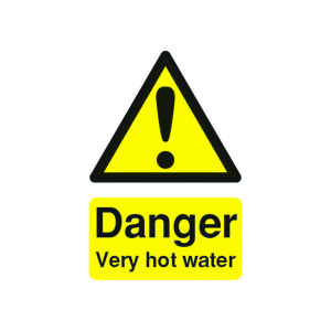 Safety+Sign+Danger+Very+Hot+Water+75x50mm+PVC+HA17343R