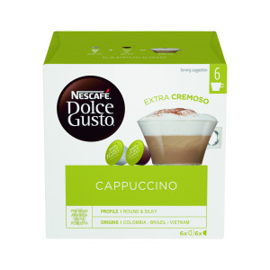 Nescafe+Dolce+Gusto+Cappuccino+Coffee+Capsules+%28Pack+of+48%29+12352725