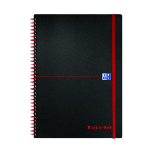 Black+n%26apos%3B+Red+Wirebound+Polypropylene+Notebook+140+Pages+A4+%28Pack+of+5%29+100080166