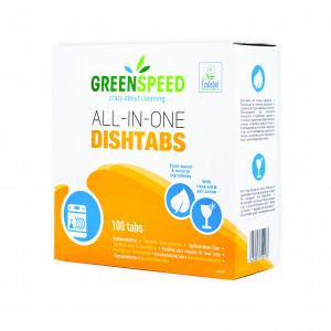 Greenspeed+Dishwasher+Tabs+All-in-One+1.8kg+%28Pack+of+100%29+4003300EACH