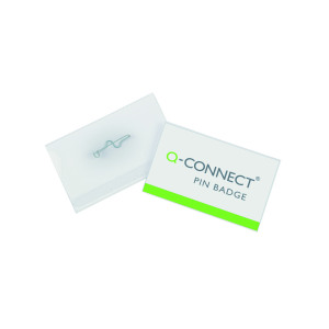 Q-Connect+Pin+Badge+40x75mm+%28100+Pack%29+KF01566