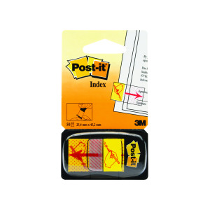 Post-it+Index+Tabs+Sign+Here+Yellow+%2850+Pack%29+680-9