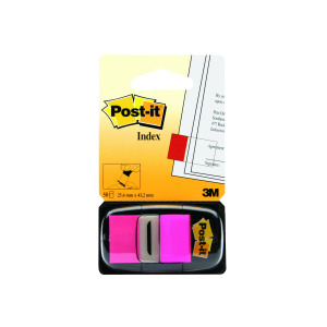 Post-it+Index+Tabs+25mm+Bright+Pink+%28600+Pack%29+680-21