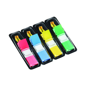 Post-it+Small+Index+12mm+Standard+Colours+%28140+Pack%29+683-4