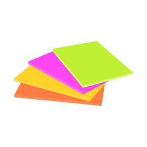 Post-it+Super+Sticky+Meeting+149x98mm+Neon+Ast+%28Pack+of+4%29+6445-4SS