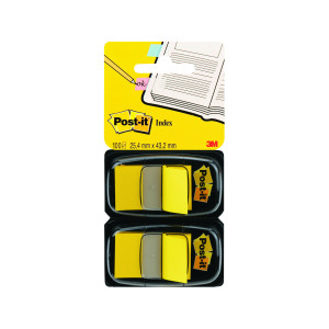 Post-it+Index+Tabs+Dispenser+with+Yellow+Tabs+%282+Pack%29+680-Y2EU