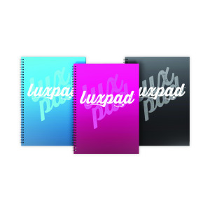 Silvine+Luxpad+Twin+Wire+Casebound+Notebook+140+Pages+A4+%28Pack+of+6%29+THBA4AC