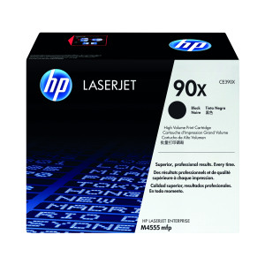 HP+90X+Laserjet+Toner+Cartridge+High+Yield+Black+CE390X