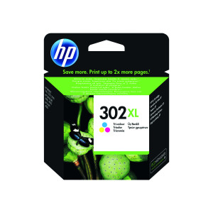 HP+302XL+Ink+Cartridge+Tri-Colour+Cyan%2FMagenta%2FYellow+F6U67AE
