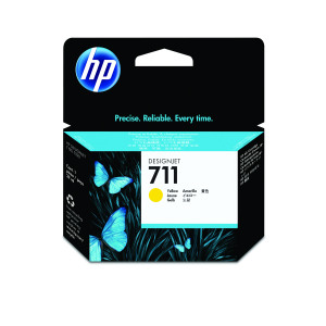 HP+711+DesignJet+Ink+Cartridge+Yellow+CZ132A