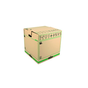 Fellowes+Bankers+Box+Moving+Box+Large+Brown+Green+%28Pack+of+5%29+6205301