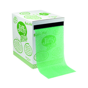 Jiffy+Recycled+Bubble+Box+Roll+300mmx50m+Green+43010