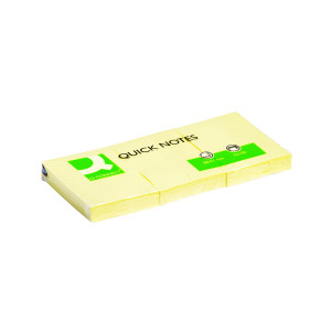 Q-Connect+Quick+Notes+38+x+51mm+Yellow+%2812+Pack%29+KF10500