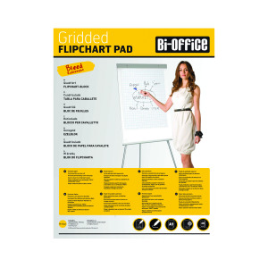 Bi-Office+Gridded+Flipchart+Pad+40+Sheet+A1+%28Pack+of+5%29+FFL012301