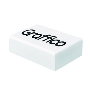 Graffico+Plastic+Eraser+White+%2845+Pack%29+EN05992