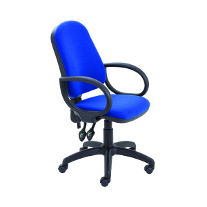 First+High+Back+Operators+Chair+with+Fixed+Arms+640x640x985-1175mm+Blue+KF839243