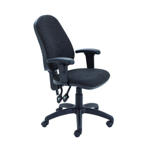 First+High+Back+Operators+Chair+with+T-Adjustable+Arms+640x640x985-1175mm+Charcoal+KF839244