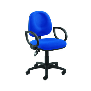 Arista+Concept+Medium+Back+Operator+Chair+700x700x840-970mm+Blue+KF03452