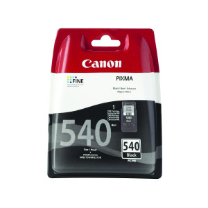 Canon+PG-540+Black+Inkjet+Cartridge+5225B005
