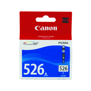 Canon+CLI-526C+Cyan+Inkjet+Cartridge+4541B001