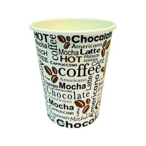 Cup+8oz+25cl+Hot+Drink+Pattern+%28Pack+of+50%29+NU903003