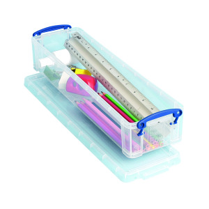Really+Useful+Clear+1.5+Litre+Pencil%2FStationery+Box+1.5C