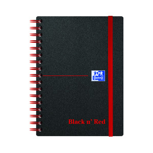 Black+n%26apos%3B+Red+Wirebound+Polypropylene+Ruled+Notebook+140+Pages+A6+%28Pack+of+5%29+100080476