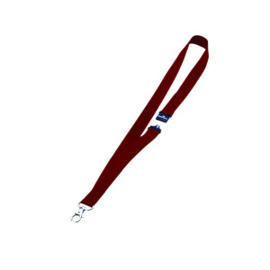 Durable+Name+Badge+Lanyard+with+Safety+Release+20mm+Red+%28Pack+of+10%29+8137%2F03