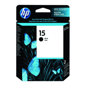 HP+15+Inkjet+Cartridge+25ml+Black+C6615D