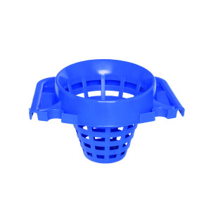 2Work+Plastic+Mop+Bucket+With+Wringer+15+Litre+Blue+CNT00660
